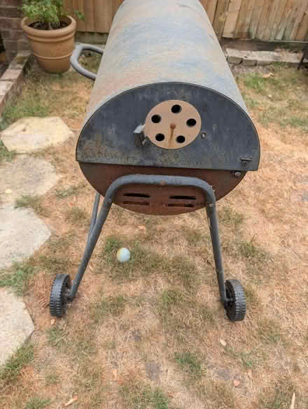 Photo of free Charcoal Barrel BBQ (76x90cm) (Bracknell RG12) #2