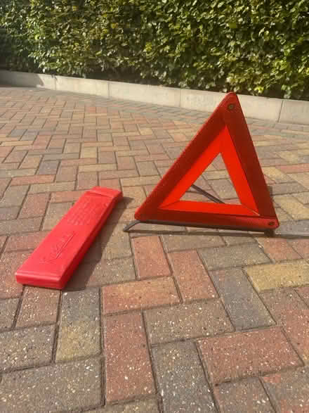 Photo of free Warning Triangle (Causeway Head S17) #1