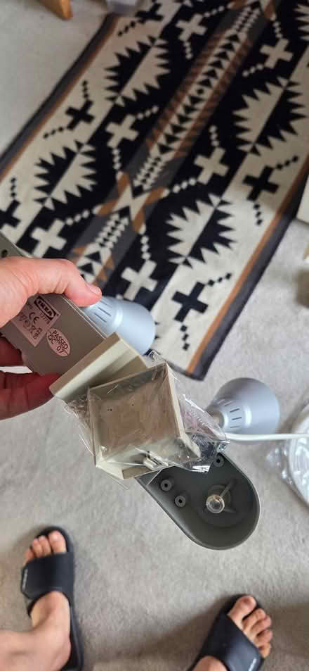 Photo of free IKEA Double Gooseneck Clip Lamp (GL53 Charlton Kings) #3