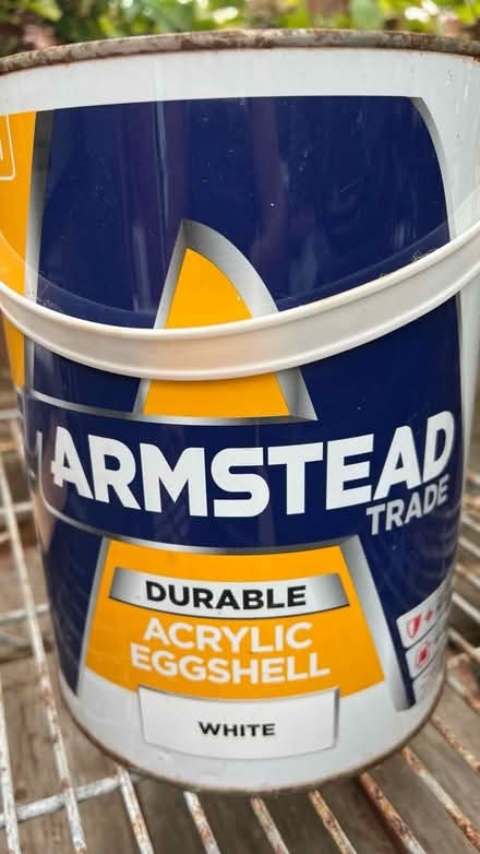 Photo of free Paint Acrylic Eggshell White (BN3 5SB) #2