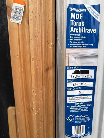 Photo of free MDF torus and pine ogee architrave (Chilworth GU4) #2