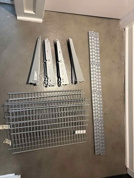 Photo of free Wire shelving hardware (Phinney Ridge) #1