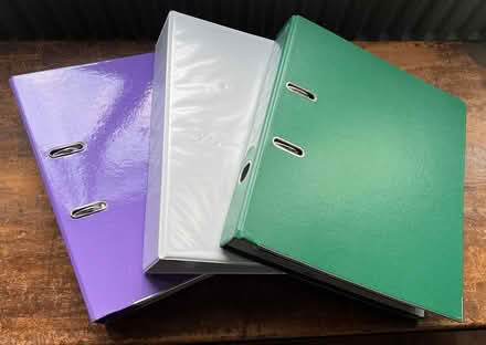 Photo of free Lever arch files pockets + dividers (North Sheen TW9) #1