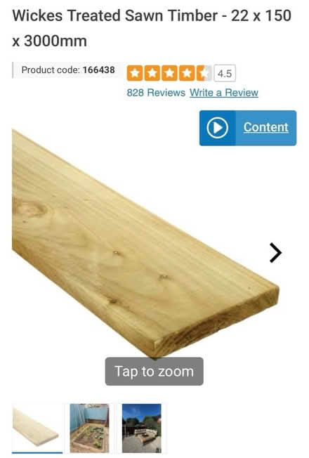 Photo of Sawn timber (West Oxfordshire OX28) #1