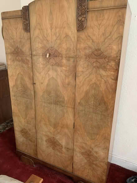 Photo of free Walnut wardrobe (Hulme M16) #1