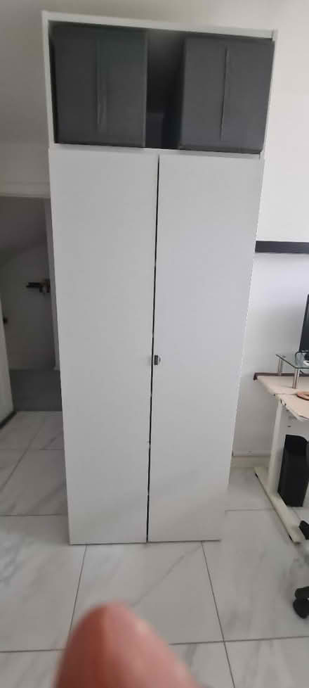 Photo of free Double Wardrobe/Storage Unit (Kingsnorth TN25) #1