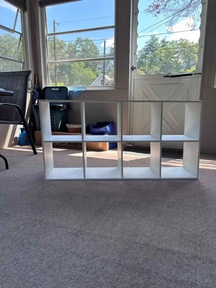 Photo of free Storage shelf with 8 cubbies (Wilmington) #3