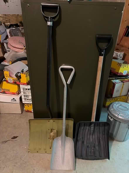 Photo of free Snow and dirt removal shovels (Bishops Forest, Waltham) #1