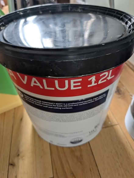 Photo of free Emulsion paint 10+ litres Armstead contract Matt white (Heaton Norris SK4) #2