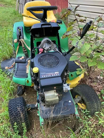 Photo of free John deer riding mower (3975 Timber Way Sevierville) #2