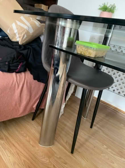 Photo of free Glass table without chairs (West Brompton SW6) #4