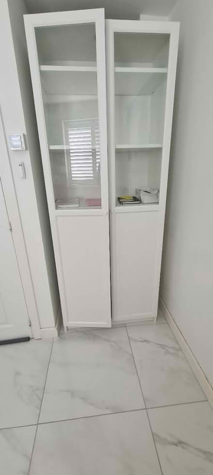 Photo of free Ikea Billy Bookcase with lights (Kingsnorth TN25) #1