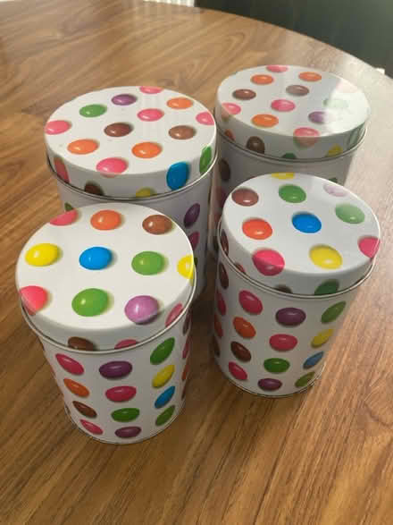 Photo of free Smartie style storage tins (Hg20bj HG2) #1