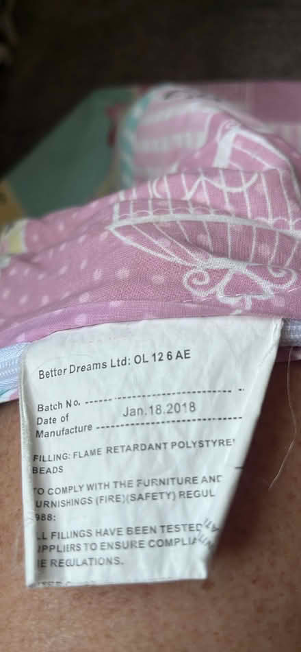 Photo of free 2 children’s bean bags (Dursley GL11) #2
