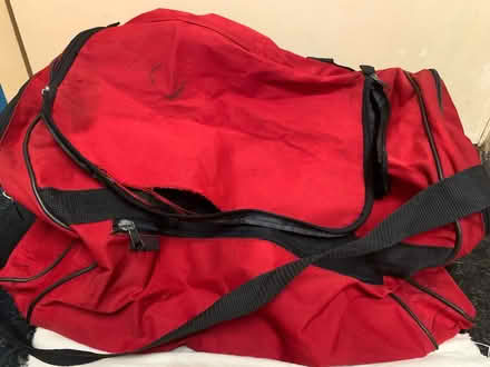 Photo of free Bright red hold-all bag (Slyfield GU1) #1