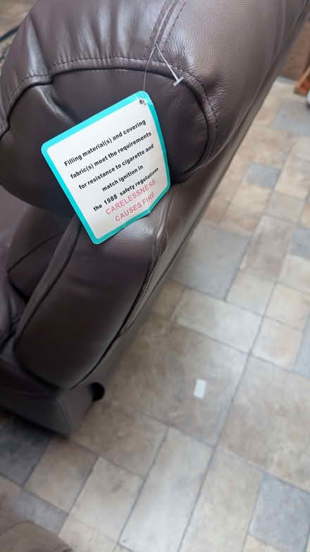 Photo of free Leather Recliner (Woodley RG5) #2
