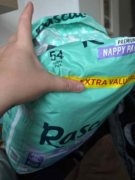 Photo of free Rascles nappies size 4 (Sandridge AL4) #2