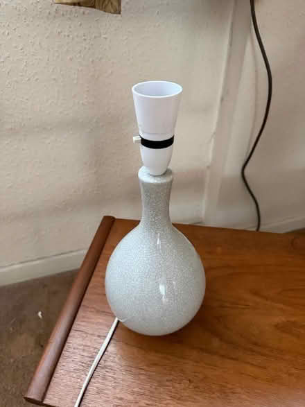 Photo of free Grey lamp base (Dagenham RM9) #1