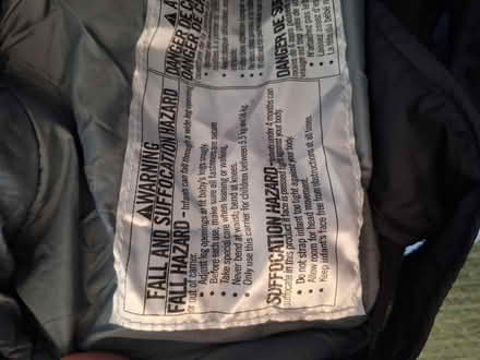 Photo of free Baby carrier (LS17 5BE) #3