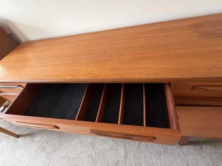 Photo of free Teak sideboard (Epsom) #3