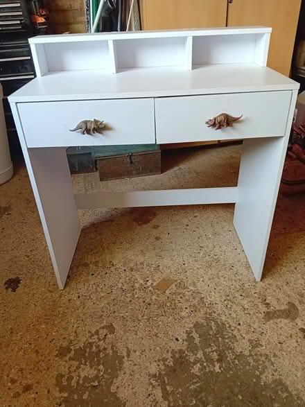 Photo of free Small white dressing table (Harrold. MK43) #2