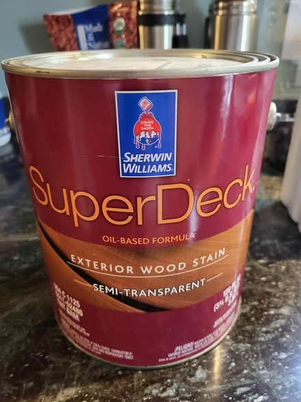 Photo of free Gray Deck Stain (Madrona) #1