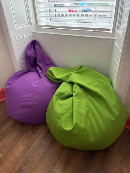 Photo of free Bean bags x2 (G41, pollokshields) #1