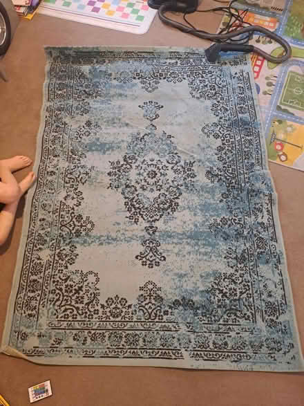 Photo of free Blue rug (Portobello EH15) #1