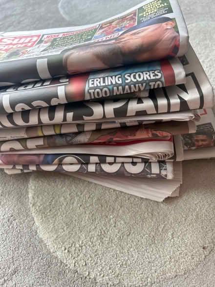 Photo of free Pile of newspapers (Pagham PO21) #1
