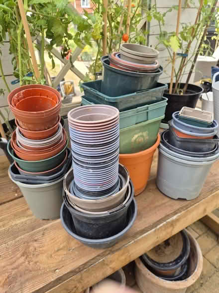 Photo of free Plastic pots (Dursley area GL2) #1