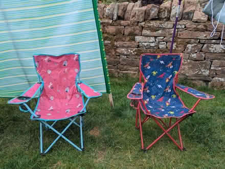 Photo of free Childrens camping chairs (Great Salkeld CA11) #1