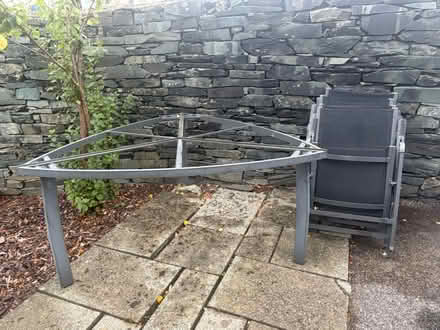 Photo of free 5 x outdoor chairs (Windermere LA23) #3