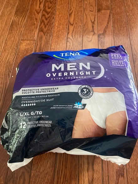 Photo of free Men’s incontinence pads (Orleans) #1