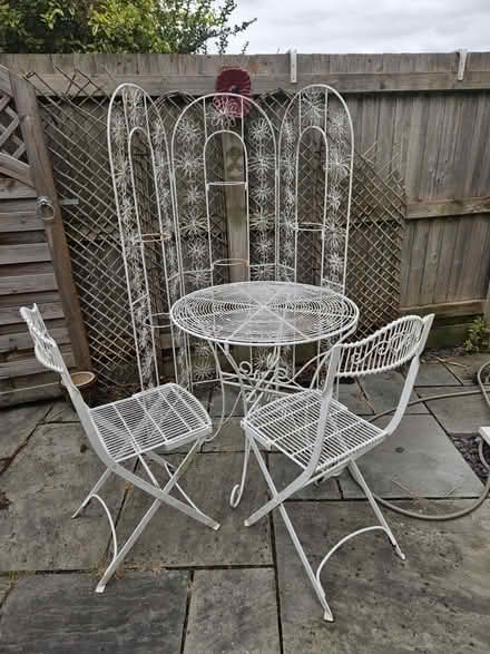 Photo of free Metal garden chair set (Pontesbury SY5) #1