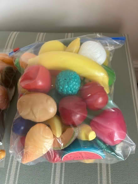 Photo of free Children’s plastic play fruit & food etc (Hall Green B28) #1