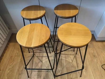 Photo of free 4 bar stools (Broken Cross SK11) #1