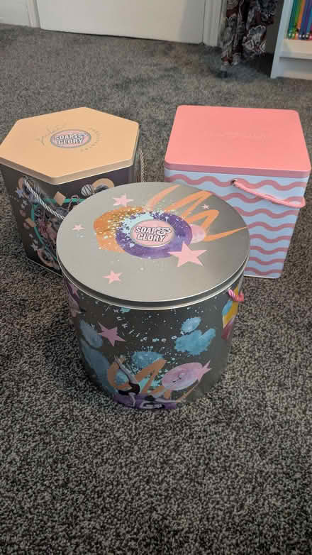 Photo of free Bundle of Soap & Glory Tins (Empty) (Toxteth L8) #1