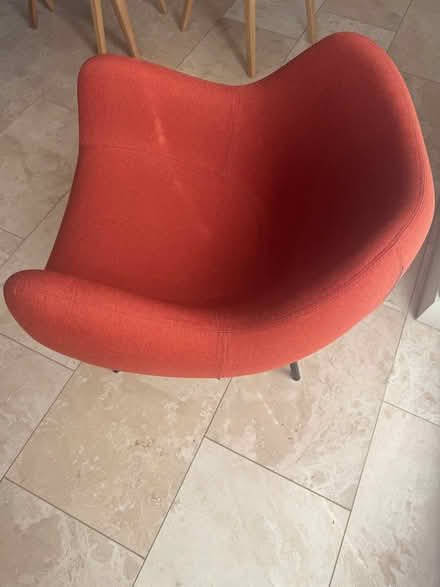 Photo of free Orange armchair (Langham NR25) #3