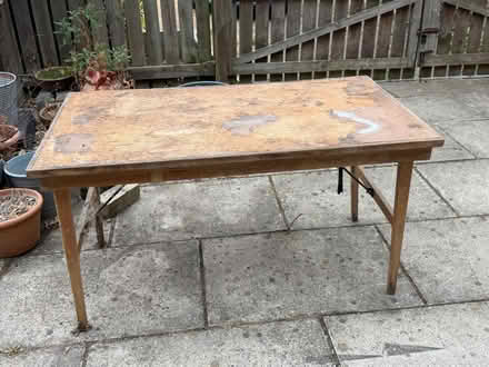 Photo of free Sold work table for garage or shed (The Maltings LS26) #1