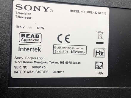 Photo of free Tv (Kirkby Lonsdale LA6) #2
