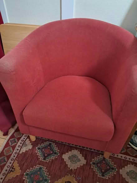 Photo of free Maroon armchair (Southport PR8) #1