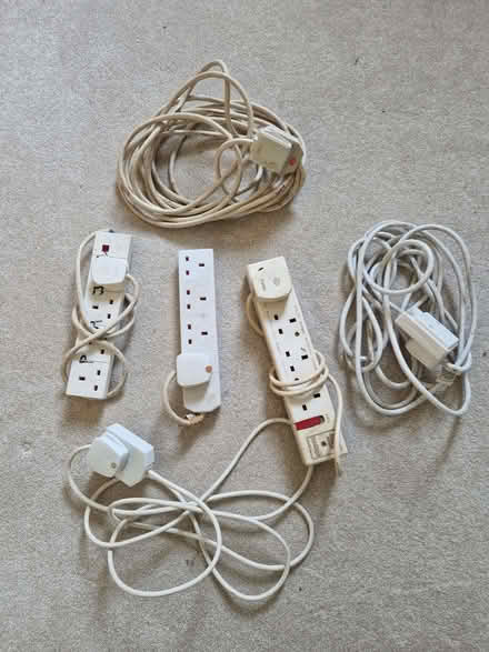 Photo of free Various electrical extension leads (Eastbourne BN21) #1