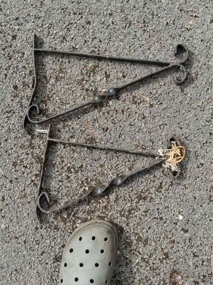 Photo of free Hanging basket brackets. (Wirksworth DE4) #1