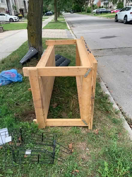Photo of free Curb alert: workbench/potting table (Yonge/Finch) #2