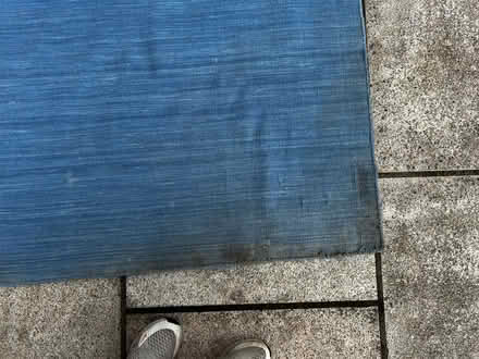 Photo of free Blue wool rug (Glencullen) #2