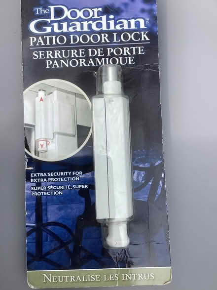 Photo of free Patio door lock (Victoria Village) #1