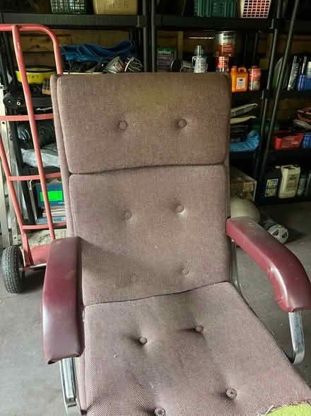 Photo of free Large, computer armchair on wheels (Holmeswood L40) #3
