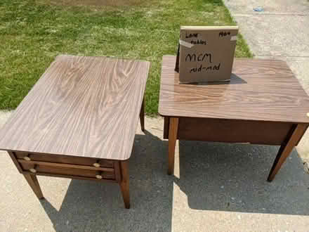 Photo of free Pair of end tables (60193 near Schaumburg HS) #1