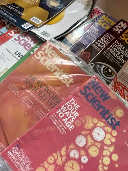 Photo of free New Scientist Magazines (The Nurserylands TW12) #1