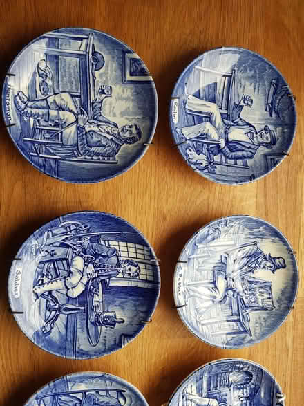 Photo of free Set 6 'Wedgewiood' plaques (Kendal LA9) #3